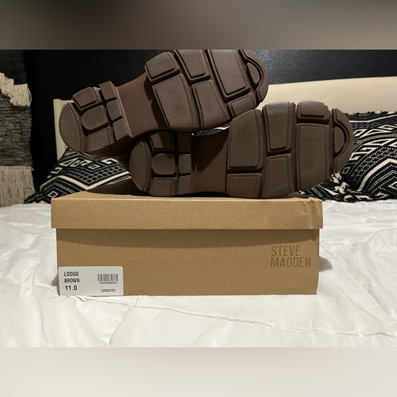 Steve Madden Lodge Brown boots size 11 - Picture 5 of 5